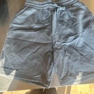 Meshki Light Gray Athletic Shorts